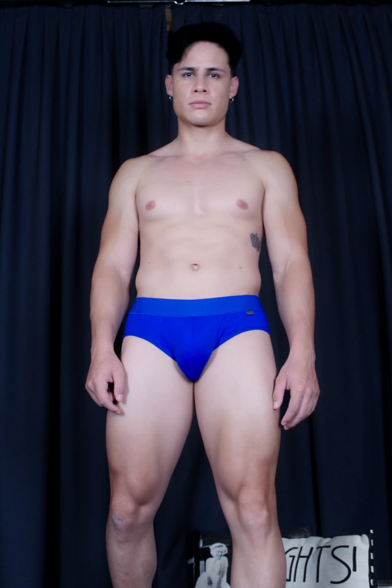 Brief clásico azul dry