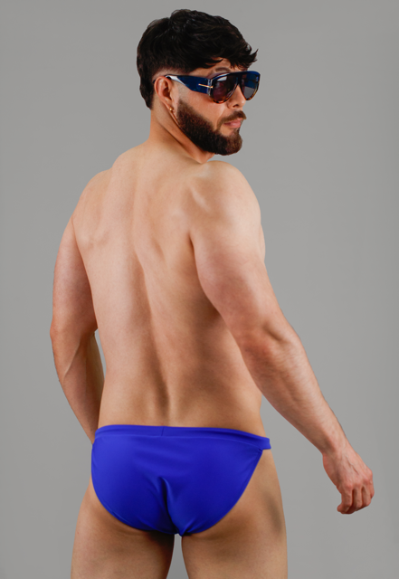 Sunga fit azul